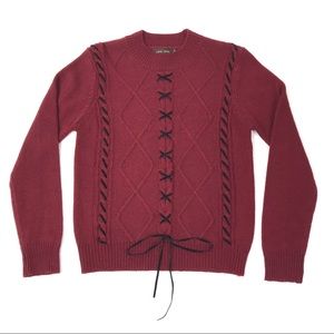 Love Tree Womens Size Small Maroon Knit Sweater